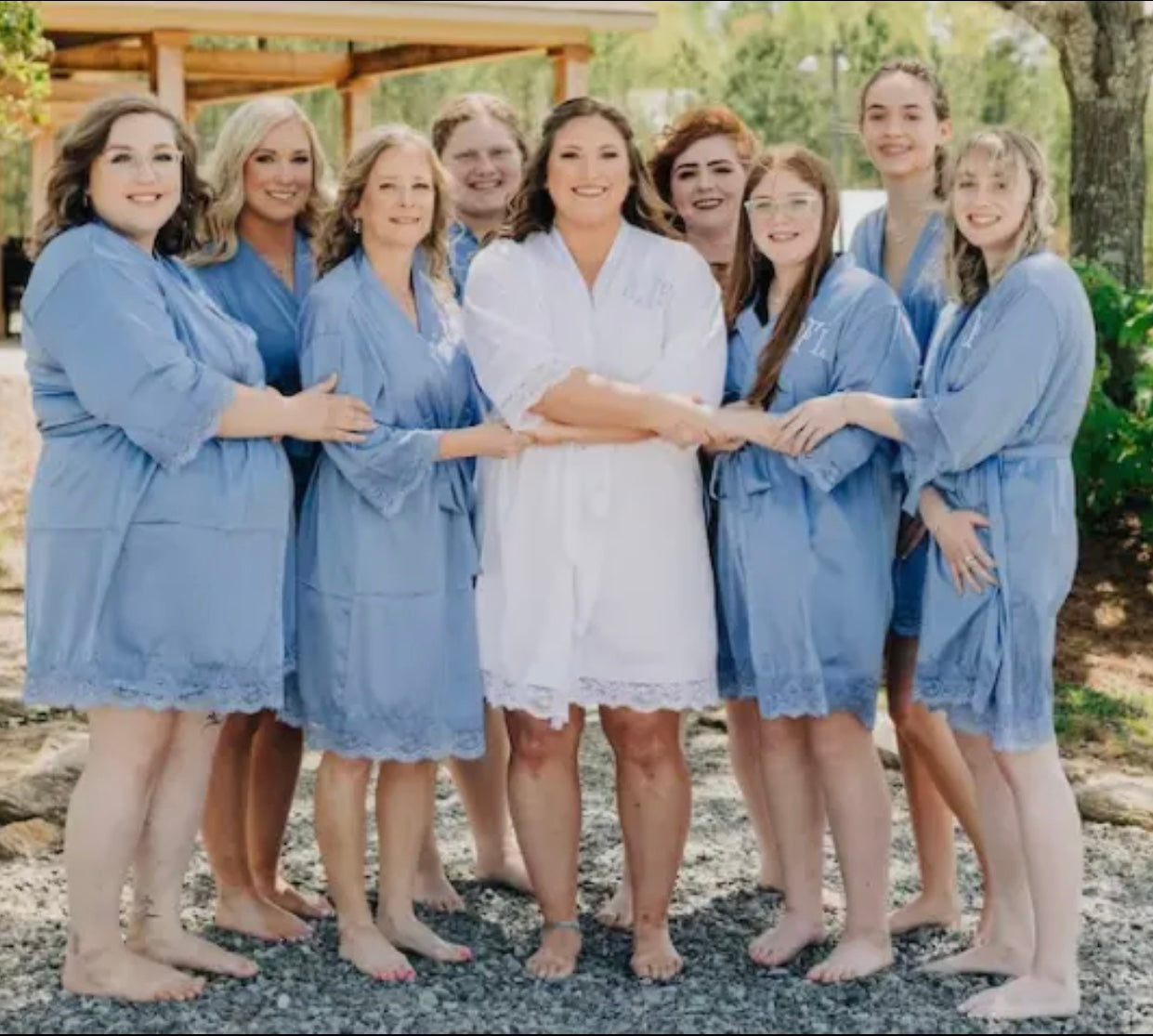 Silk Robes, Bridesmaid Robes, Bridal Party Robes